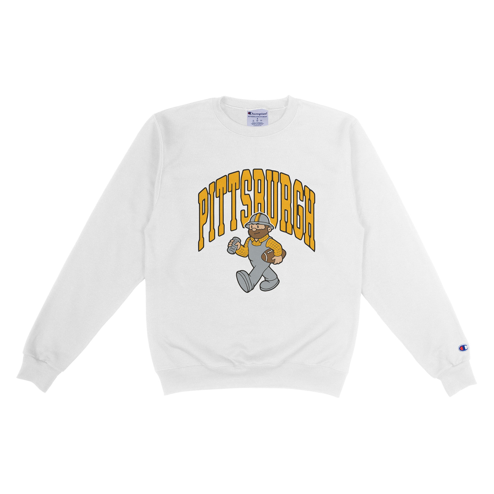 "Pittsburgh Football" Champion Sweatshirt - V1