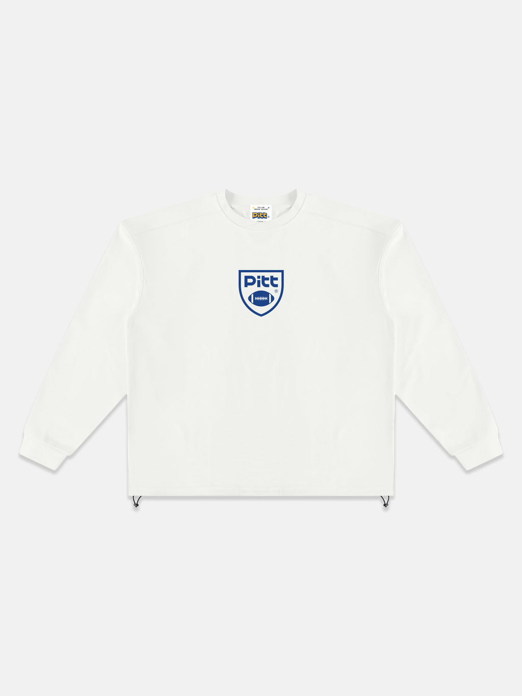 Pitt Football Shield Boxy Crewneck