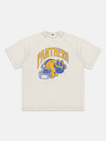 Vintage Washed Raglan Cotton T-Shirt