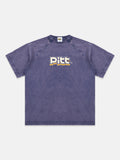 Vintage Washed Raglan Cotton T-Shirt