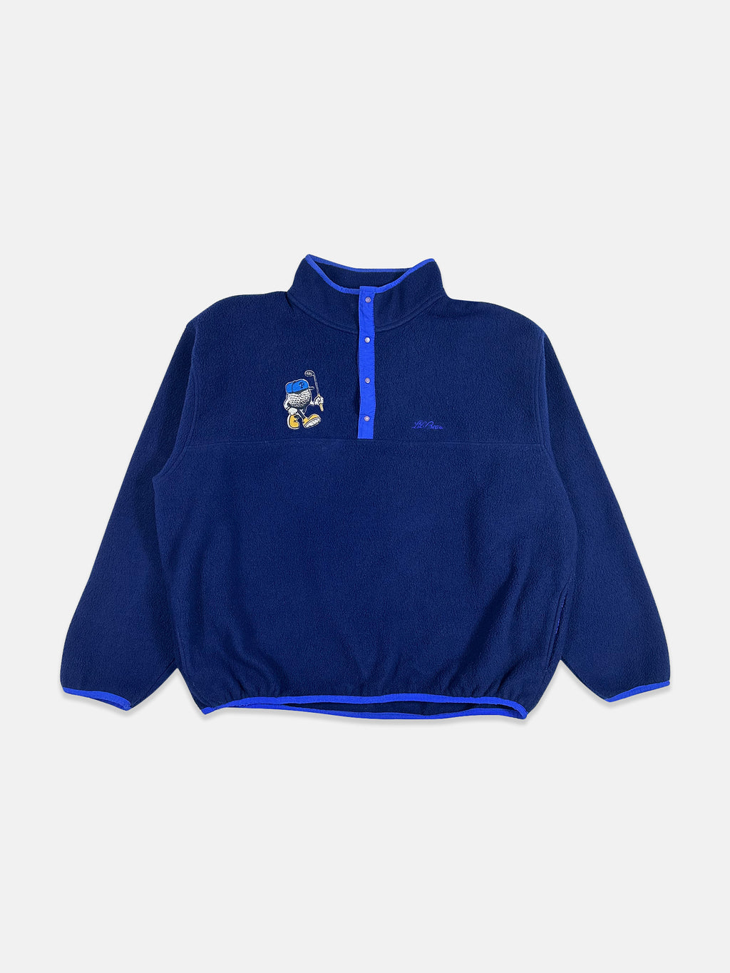 Embroidered Snap Fleece - XL