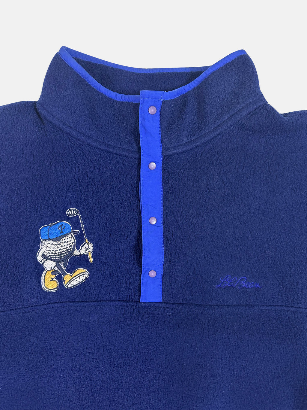 Embroidered Snap Fleece - XL