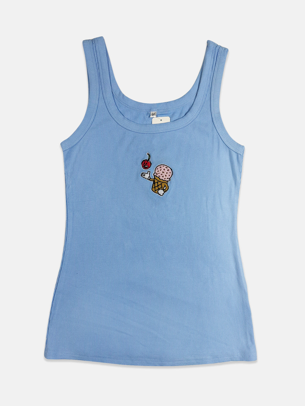 Embroidered Tank Top - M