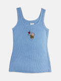 Embroidered Tank Top - M