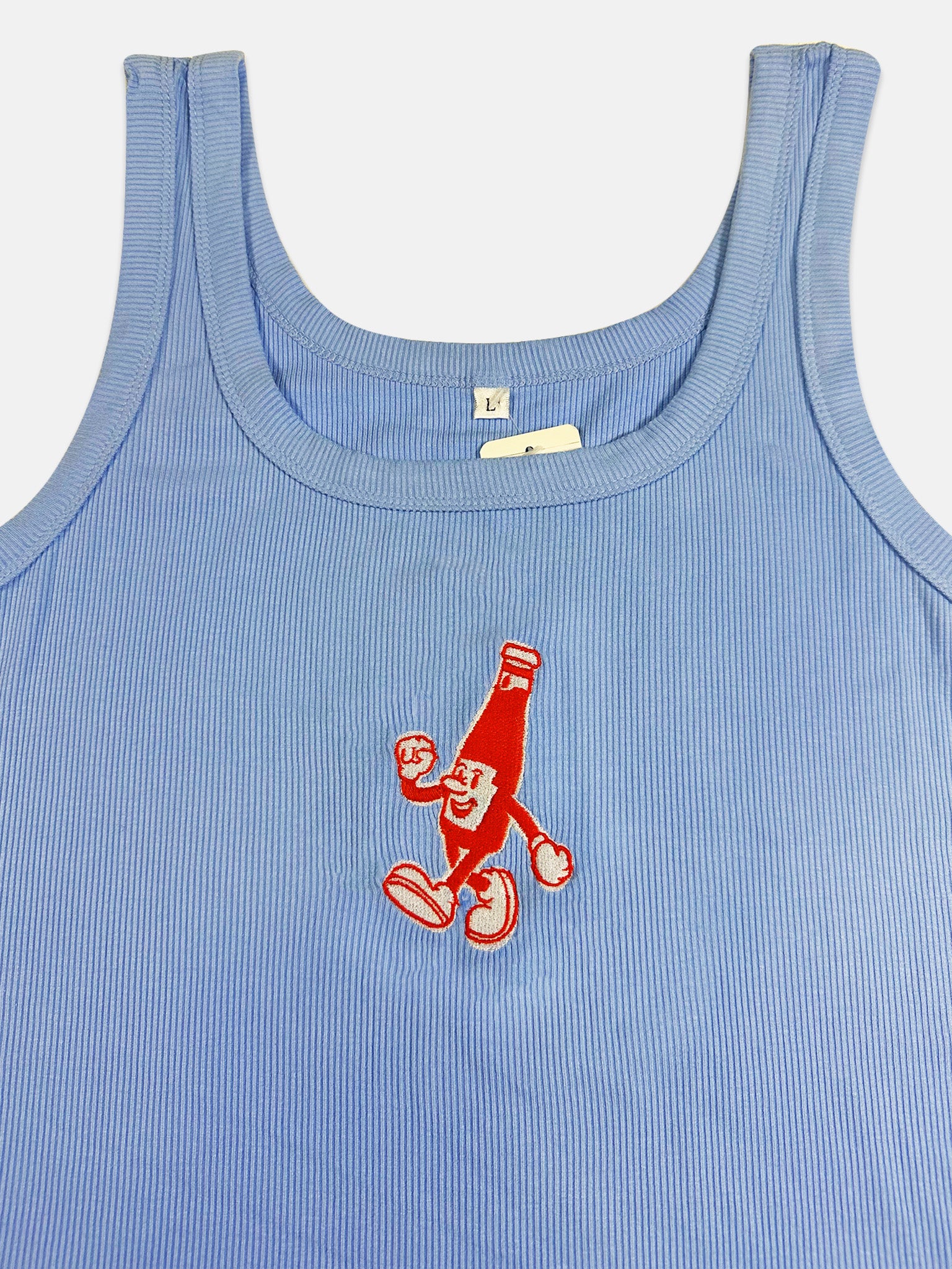 Embroidered Tank Top - L