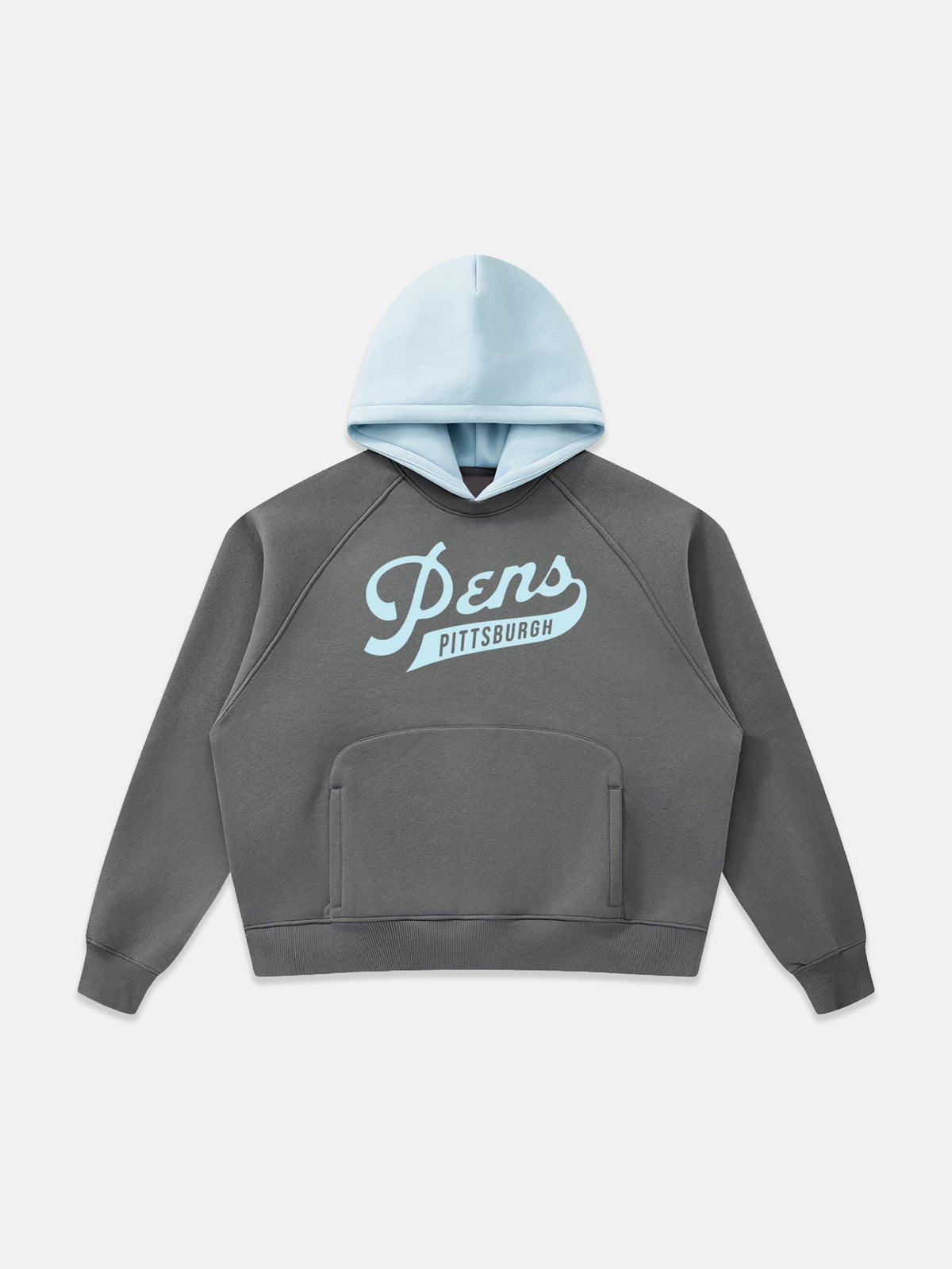 Fleece Color Block Hoodie