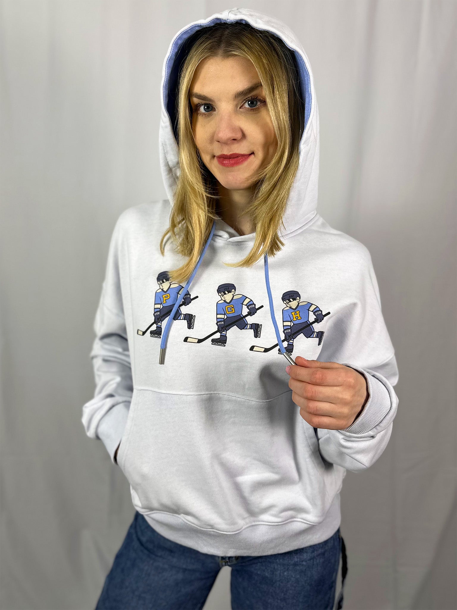 Women's Lightweight Contrast Hoodie