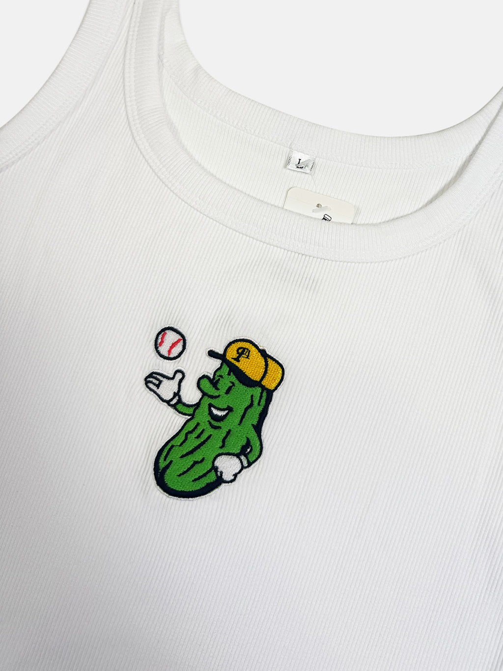 Embroidered Tank Top - L