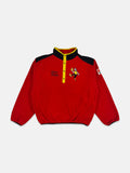Embroidered Snap Fleece - L