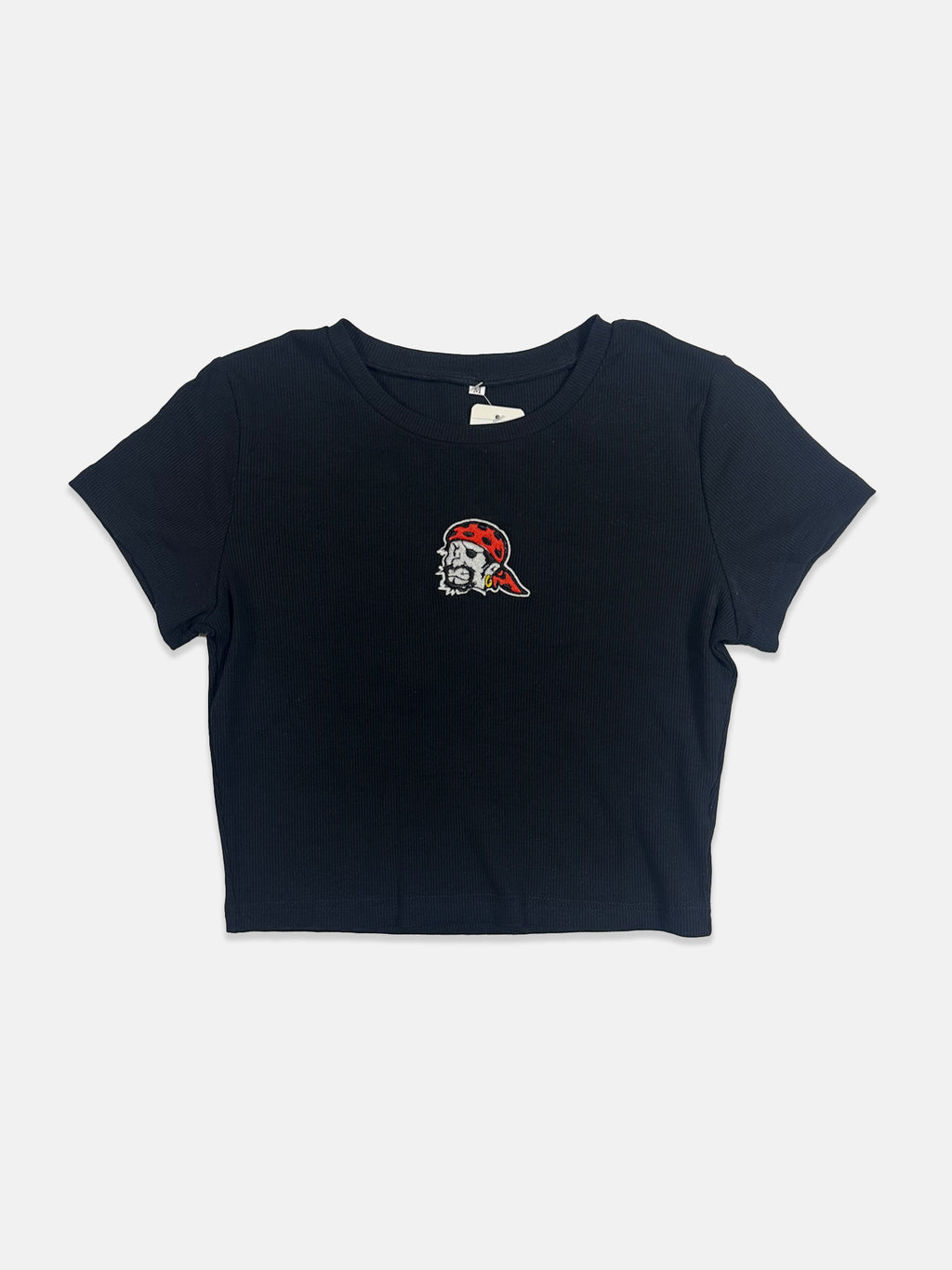 Embroidered Baby Tee - M