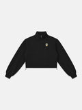 Women’s Mock-Neck Quarter-Zip Sweatshirt