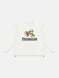 "Fast Steely" Boxy Crewneck