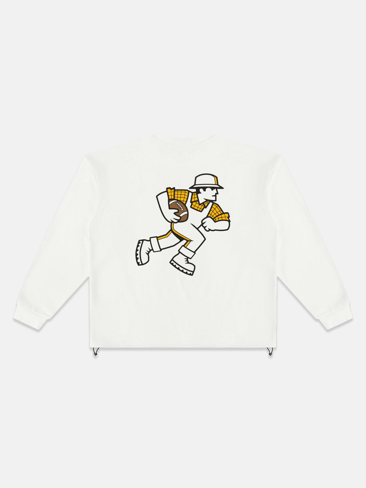 "Fast Steely" Boxy Crewneck