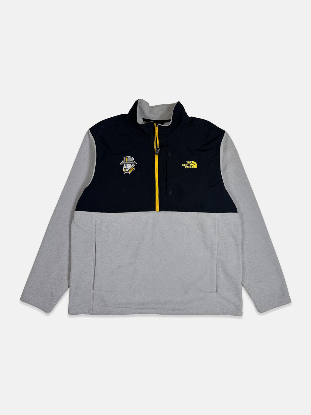 Embroidered Fleece Half-Zip - XL
