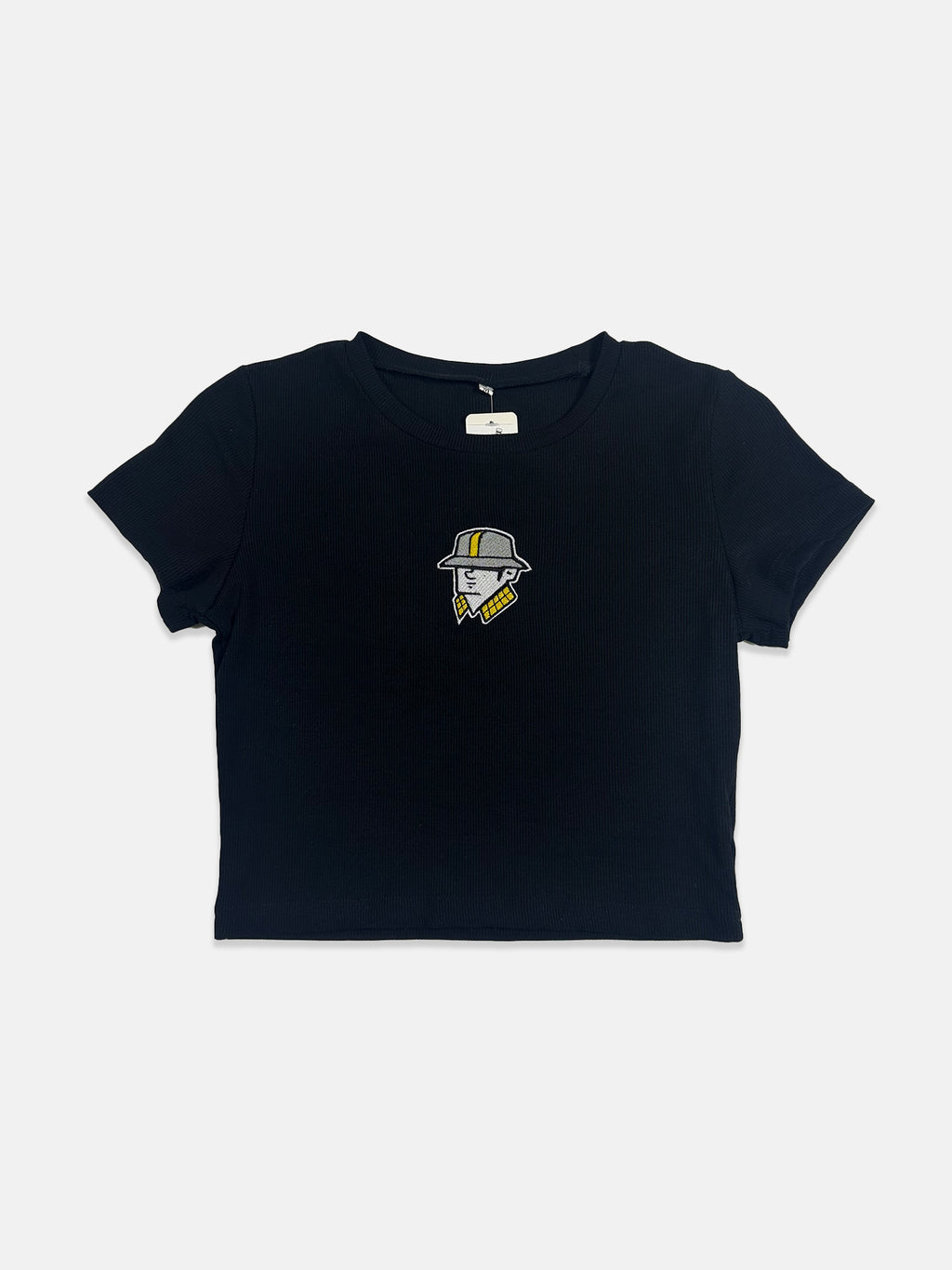 Embroidered Baby Tee - M