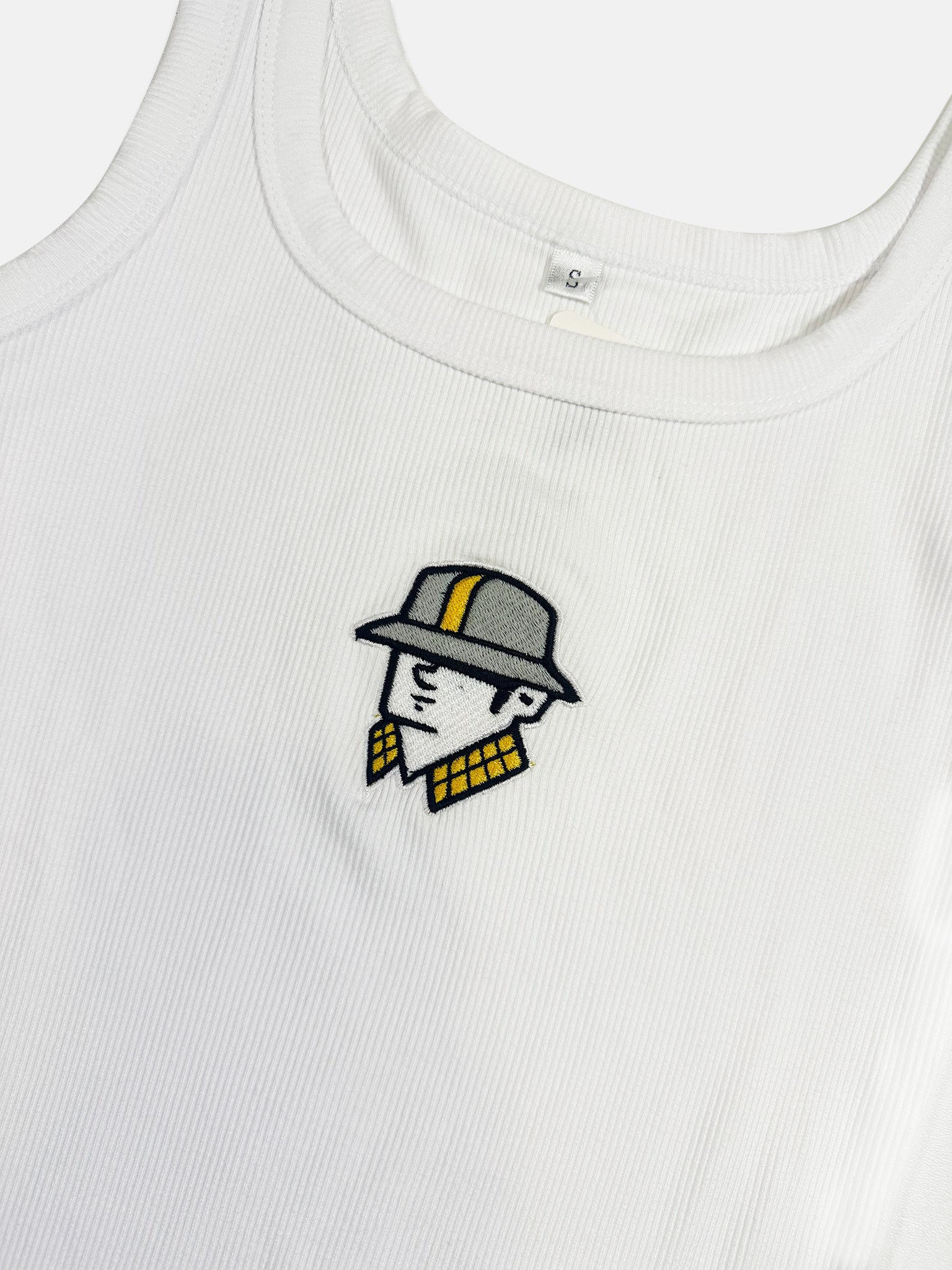 Embroidered Tank Top - S